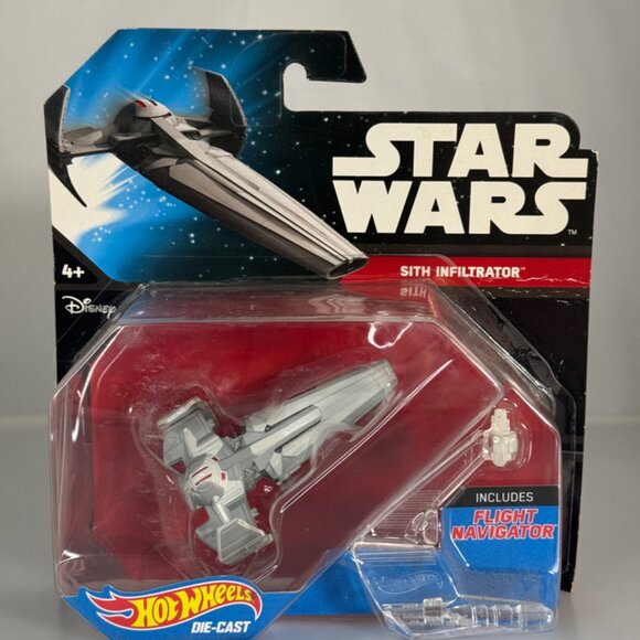 Hot Wheels Star Wars Starships Sith Infiltrator 2015 - Picture 1 of 8